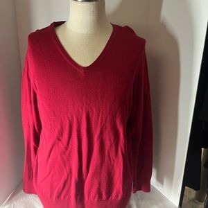 - NWT red LL Bean sweater